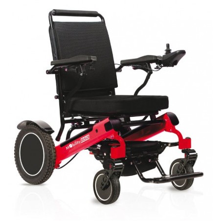 Moretti CM850 Mobility 850 Carrozzina Elettrica Pieghevole – Telaio in Alluminio, Motori Brushless e Batteria al Litio