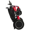 Moretti CM850 Mobility 850 Carrozzina Elettrica Pieghevole – Telaio in Alluminio, Motori Brushless e Batteria al Litio