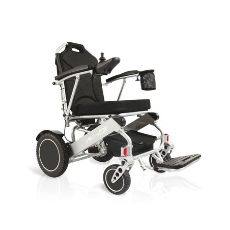 Moretti CM860 Mobility 860 Carrozzina Elettrica Pieghevole – Telaio in Alluminio, Motori Brushless e Batteria al Litio