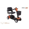 Moretti Mobility 210 Scooter Elettrico Smontabile Arancio CN210A – 4 Ruote, Motore 350W, Autonomia Fino a 21 km