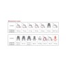 Moretti Ardea One Skinny Carrozzina Pieghevole CP620 – Misure 40-43-46