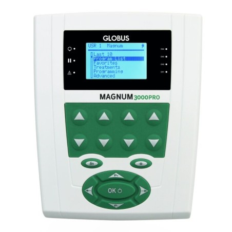 Globus Magnum 3000 Pro Solenoidi Pocket Pro – Dispositivo Magnetoterapia Professionale 2 Canali Con Diffusori Tascabili