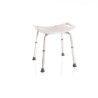 Moretti Mopedia RS827 Sedile per Doccia Senza Schienale – Seduta Leggera 50×31 cm, Altezza Regolabile 45-64 cm, Portata 110 kg