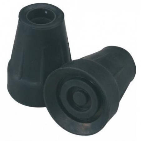 Moretti Mopedia RV7011 Puntali Neri Ricambio Stampelle Avambraccio – Ø 16 mm, Vendita al Paio