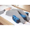 Moretti Opera ST390 Cuscino Girapaziente Gonfiabile – 49×40×15 cm, Pompa Inclusa, Maniglie Laterali, Rivestimento Sfoderabile