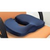 Moretti Opera ST355 Cuscino Antiprostata Sfoderabile – 44×37,5×7,5 cm, Foam Anatomico con Foro